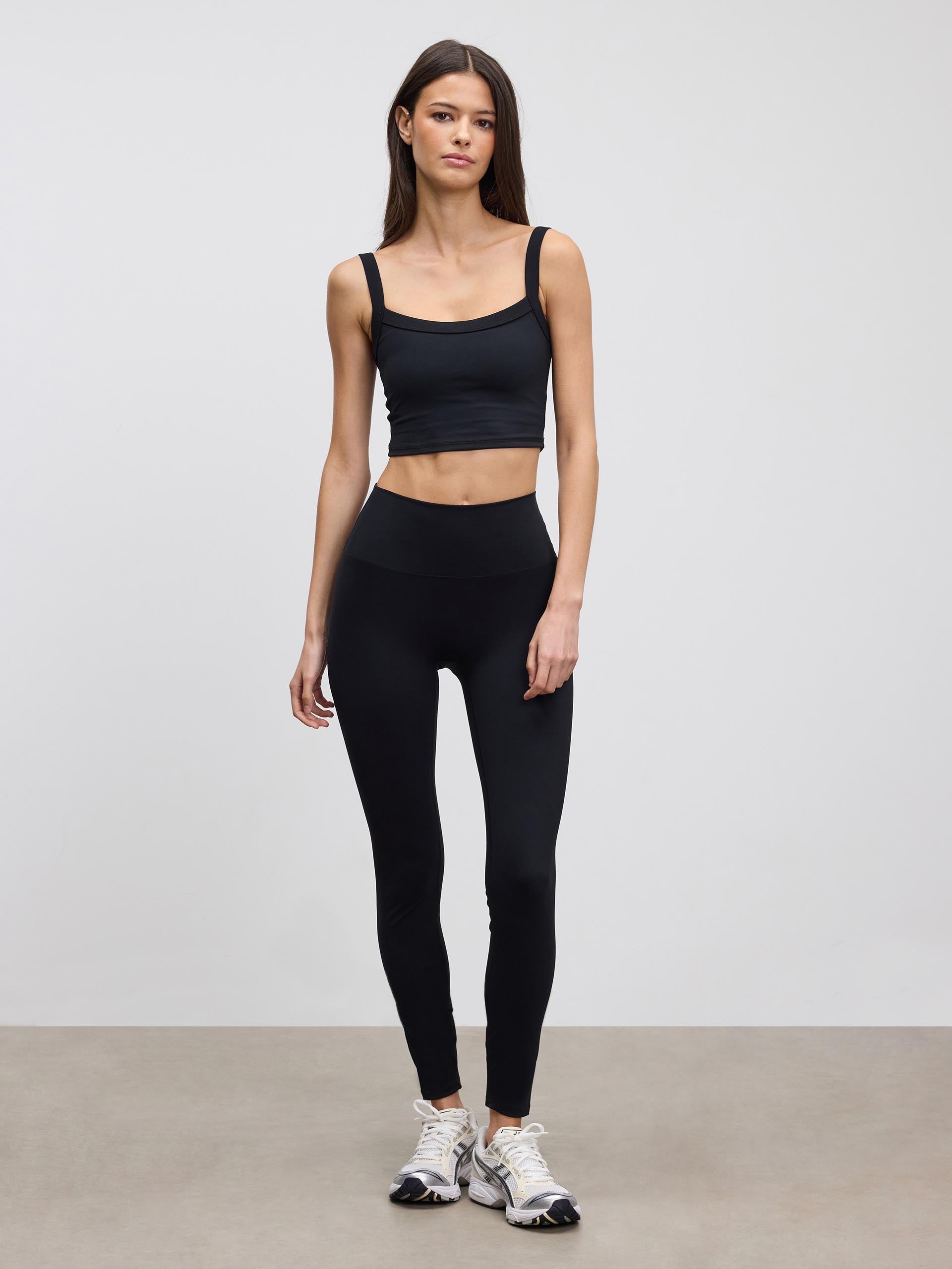 Womens Active Legging in Black - Image 3