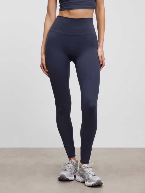 Womens Active Legging in Slate Blue