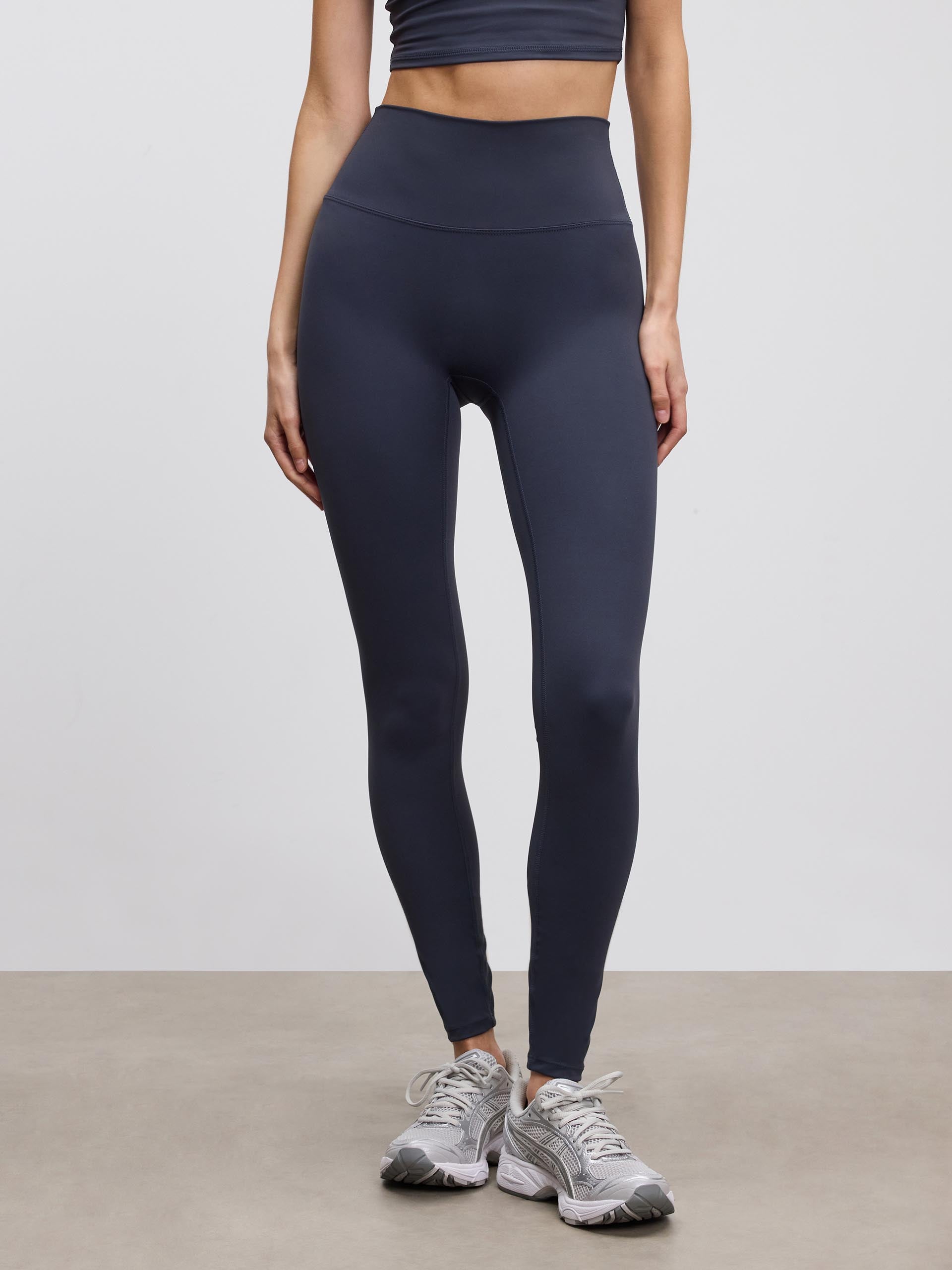 Womens Active Legging in Slate Blue