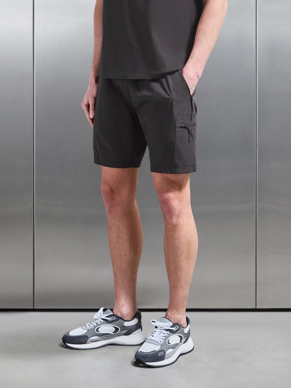 Active Cargo Short in Grey