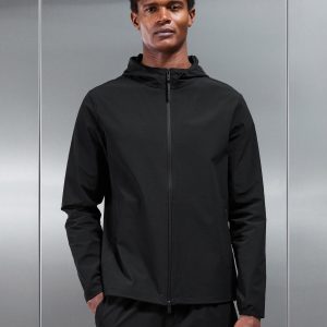 Active Technical Windbreaker in Black