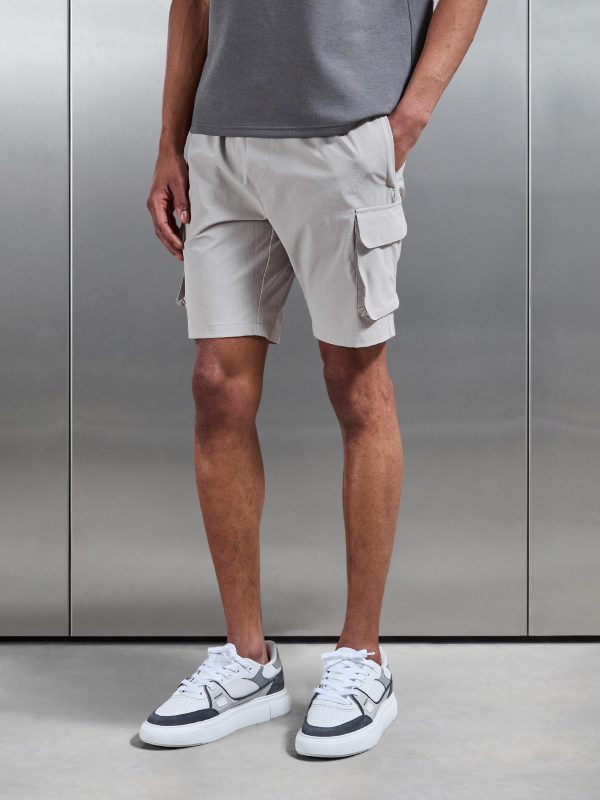 Utility Cargo Short in Stone